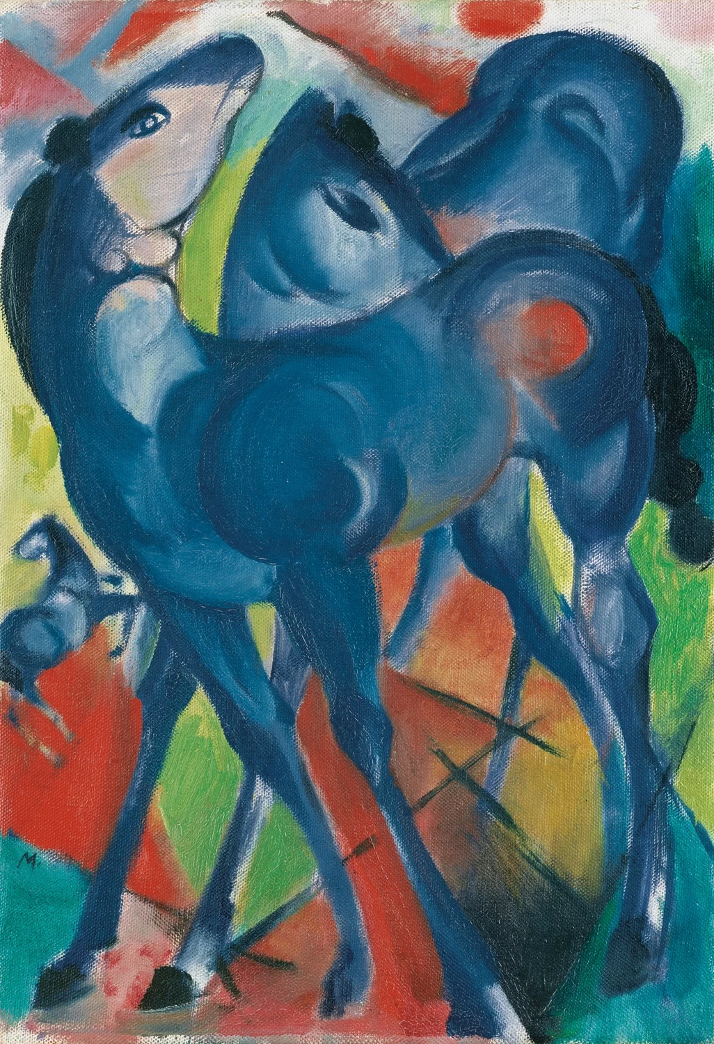 I puledri blu, 1913 - Kunsthalle Emden